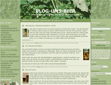 Tablet Screenshot of blog-ums-bier.de